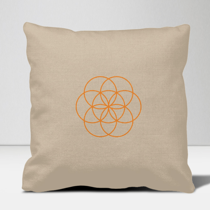 產品詳情: 16x16吋亞麻色麻布抱枕